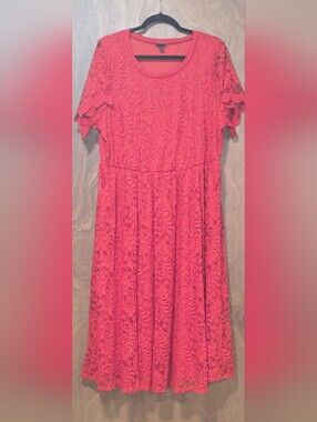 torrid Red Lace Dress